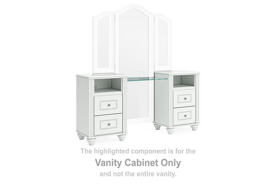 Kozlani - Vanity Cabinet - White - Simple Home Plus