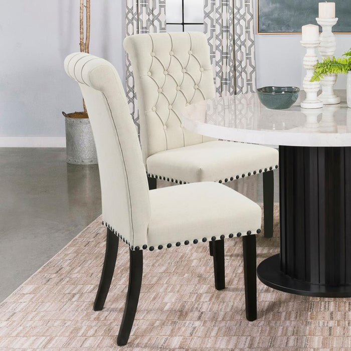 Alana - Fabric Upholstered Dining Chair - Simple Home Plus