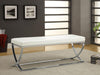 Walton - Leatherette Upholstered Tufted Accent Bench - Simple Home Plus