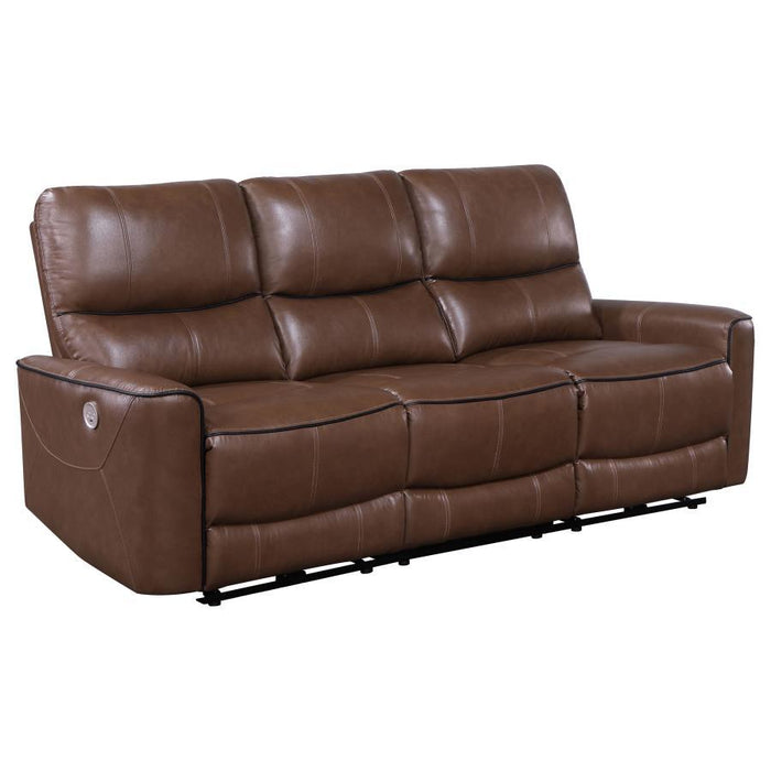Greenfield - Upholstered Power Reclining Sofa - Simple Home Plus