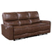 Greenfield - Upholstered Power Reclining Sofa - Simple Home Plus