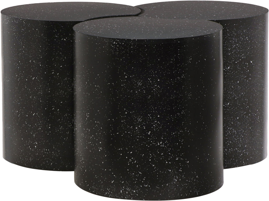 Dimple - 3 Piece Modular Coffee Table - Terazzo Finish - Simple Home Plus