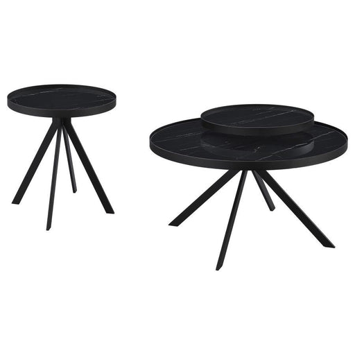 Briggs - Round Coffee And End Table Set - Simple Home Plus