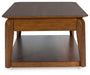Trenmour - Medium Brown - Rectangular Cocktail Table - Simple Home Plus