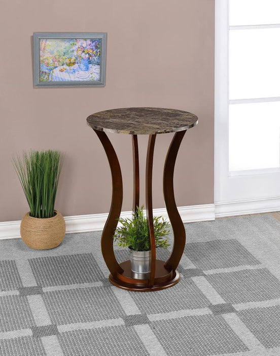 Elton - Round Top Accent Side Table - Simple Home Plus
