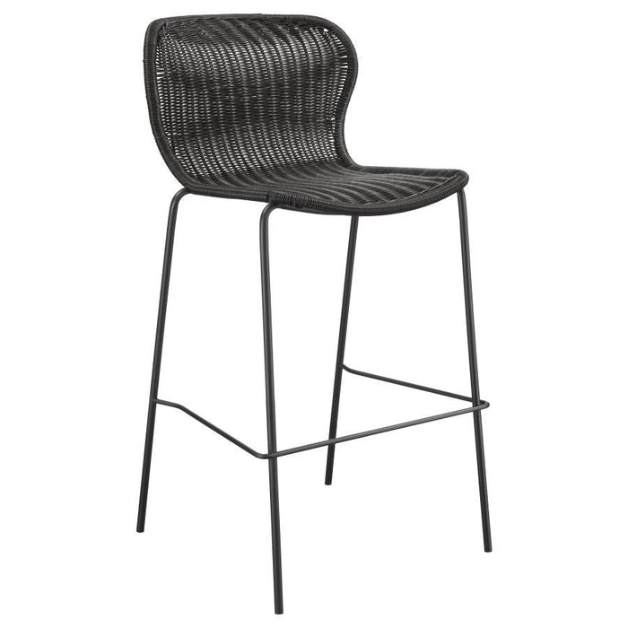 Mckinley - Faux Rattan Metal Chair (Set of 2) - Simple Home Plus