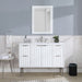 Modernist - Bathroom Vanity With Chrome Legs - Simple Home Plus