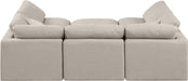 Indulge - Linen 6 Piece Modular Sectional - Simple Home Plus
