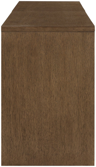 Avro - Solid Wood And Oak Veneer Desk - Simple Home Plus