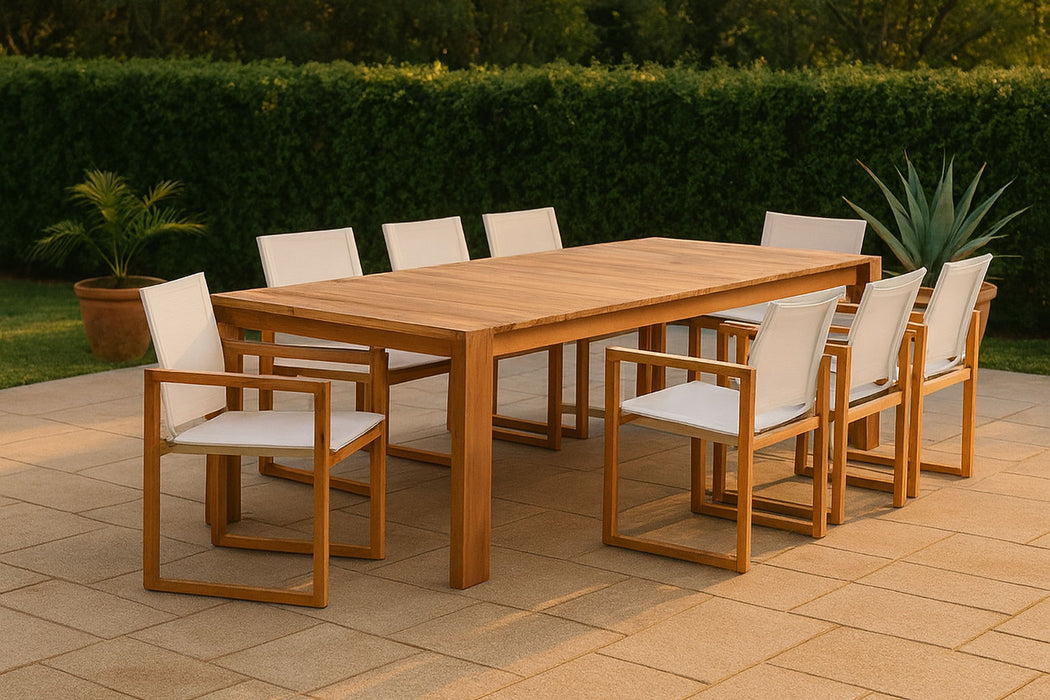 Tulum - Water Resistant Outdoor Patio Dining Arm Chair - Simple Home Plus