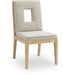 Gwendolyn - Dining Side Chair With Natural Frame (Set of 2) - Simple Home Plus