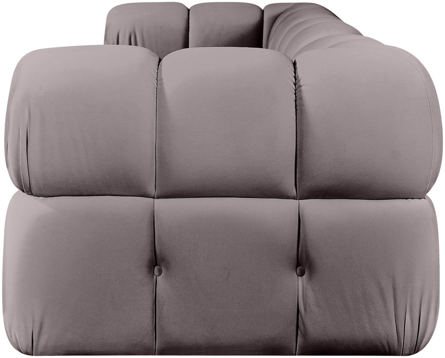 Orin - Velvet Performance Fabric Upholstered 3 Piece Modular Sofa