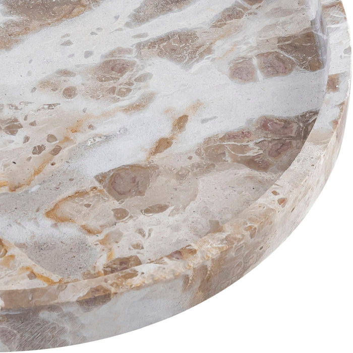 Barletta - Marble Round Tray - Simple Home Plus