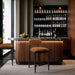 Riccio - Stool - Black Frame - Simple Home Plus
