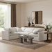 Indulge - Velvet 4 Piece Modular Corner Sectional - Simple Home Plus