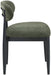 Riccio - Fabric Dining Side Chair (Set of 2) - Black Frame - Simple Home Plus