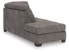 Olten - LAF Corner Chaise - Graphite - Simple Home Plus