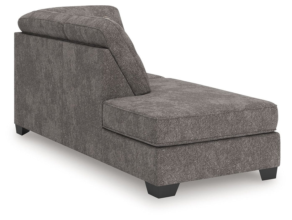 Olten - LAF Corner Chaise - Graphite - Simple Home Plus