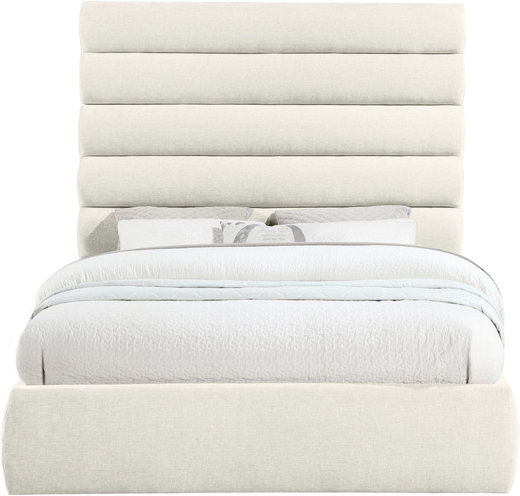 Adam - Chenille Fabric Bed With 70.5" Headboard - Simple Home Plus