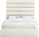 Adam - Chenille Fabric Bed With 70.5" Headboard - Simple Home Plus