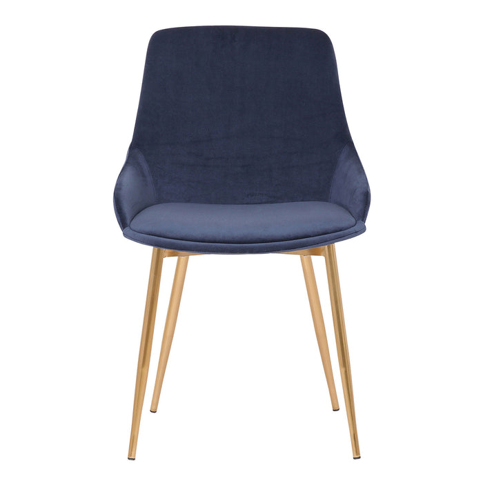 Heidi - Velvet Dining Accent Chair - Simple Home Plus