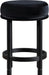 Monette - Counter Stool With Black Base - Simple Home Plus
