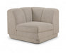Modari - Fabric Upholstered Corner Chair - Simple Home Plus