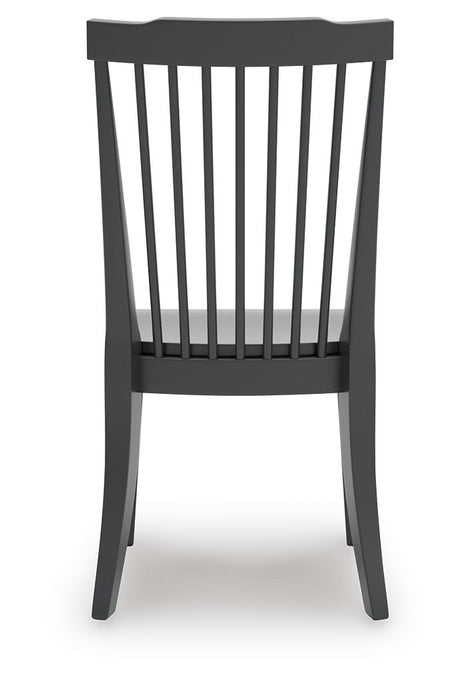 Brenkerton - Black - Dining Room Side Chair (Set of 2) - Simple Home Plus
