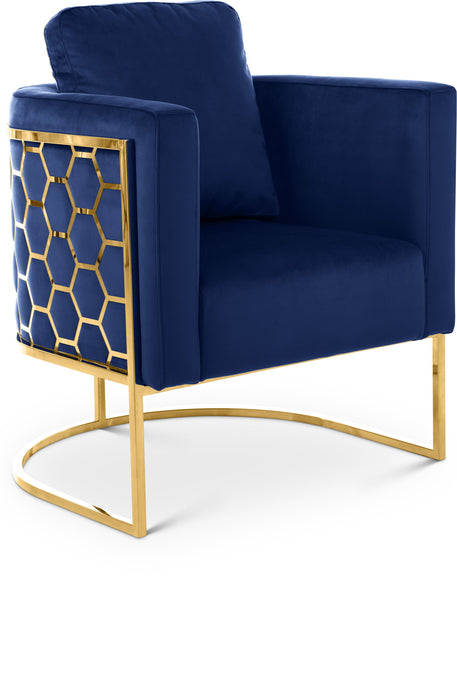 Casa - Chair with Gold Legs - Simple Home Plus