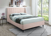 Eva - Velvet Bed - Simple Home Plus