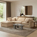 Indulge - Velvet 4 Piece Modular Sectional With Chaise - Simple Home Plus