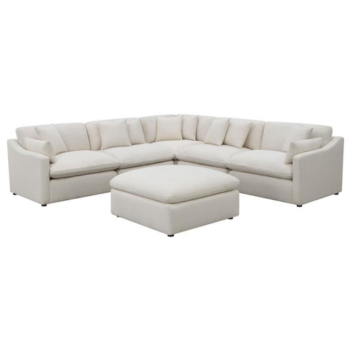 Hobson - Upholstered Modular Sectional Sofa With Ottoman - Simple Home Plus