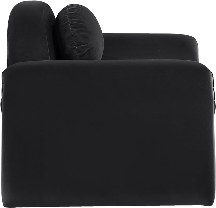 Austin - Velvet Accent Chair - Simple Home Plus