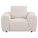 Burnett - Chenille Upholstered Accent Chair - Simple Home Plus