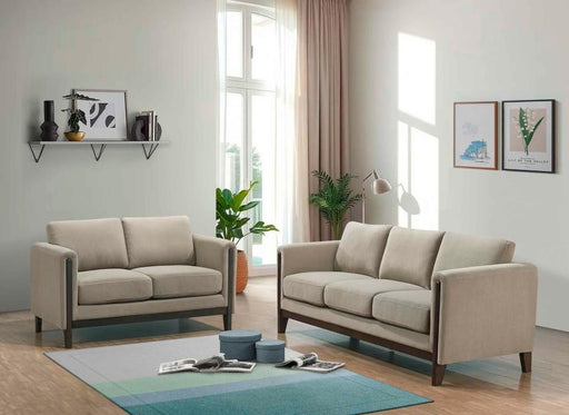 Islington - Upholstered Panel Arm Sofa Set - Simple Home Plus