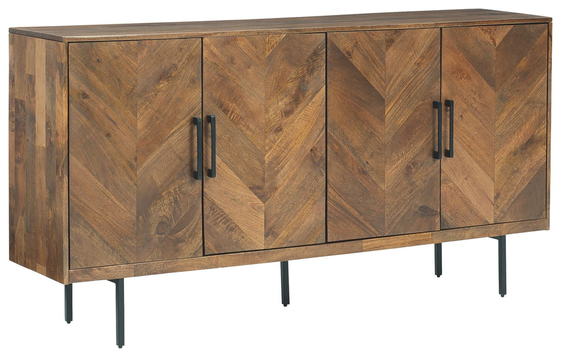 PratTVille - Brown - Accent Cabinet - Simple Home Plus
