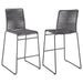 Jerome - Woven Rope Metal Chair (Set of 2) - Simple Home Plus