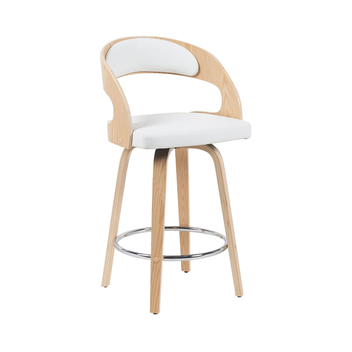Shelly - 26" Counter Height Swivel Bar Stool - Simple Home Plus