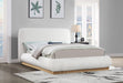 Rigby - Linen Bed With Natural Base - Simple Home Plus