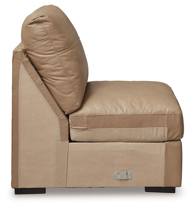 Bandon - Armless Chair - Toffee - Simple Home Plus