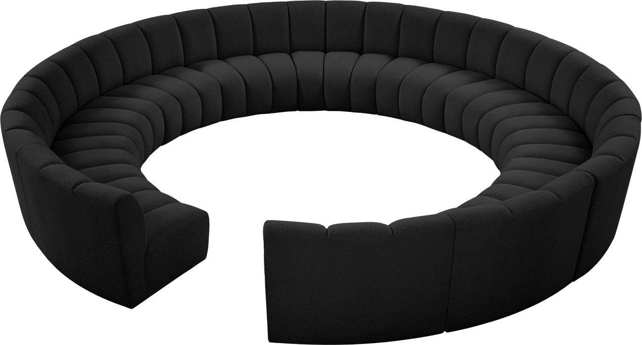 Infinity - 12 Piece Boucle Modular Sectional - Simple Home Plus