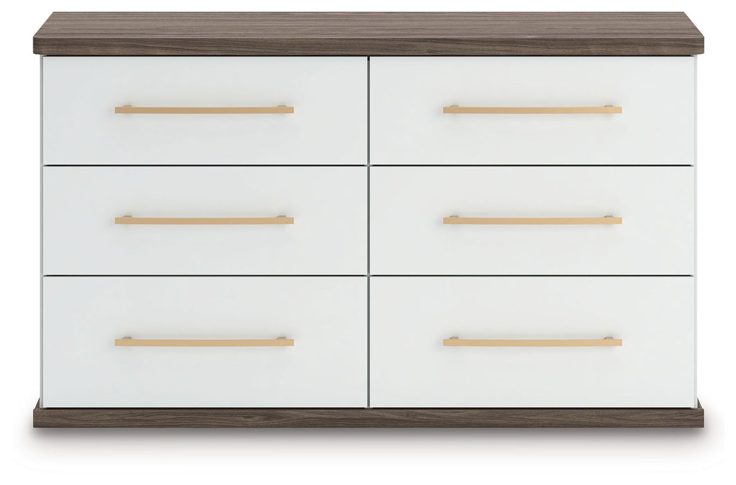 Kendanport - Six Drawer Dresser - Simple Home Plus