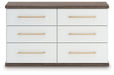 Kendanport - Six Drawer Dresser - Simple Home Plus