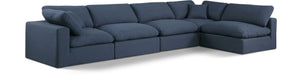 Comfy - 5 Piece Linen Modular Sectional - Simple Home Plus