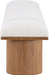 Pavilion - 5 Piece Modular Bench With Walnut Base - Simple Home Plus