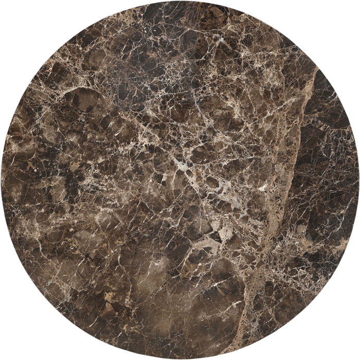 Fontelina - 30" Genuine Marble Bistro Dining Table - Simple Home Plus