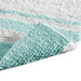Spa - 27" x 45"Reversible Bath Rug - Aqua - Simple Home Plus
