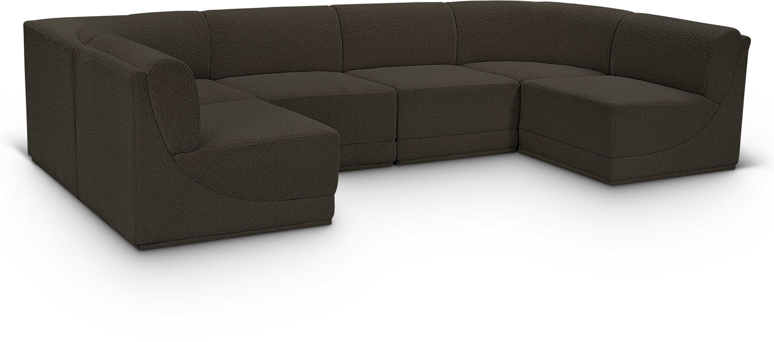 Ollie - 6 Piece Modular Sectional - Simple Home Plus