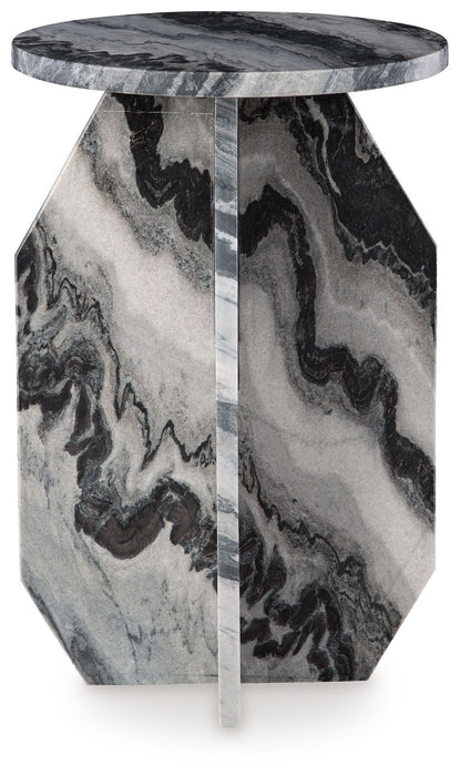 Wrenlane - Black / White / Taupe - Accent Table - Simple Home Plus