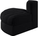 Rummi - Velvet Performance Fabric Upholstered Modular Chair - Simple Home Plus